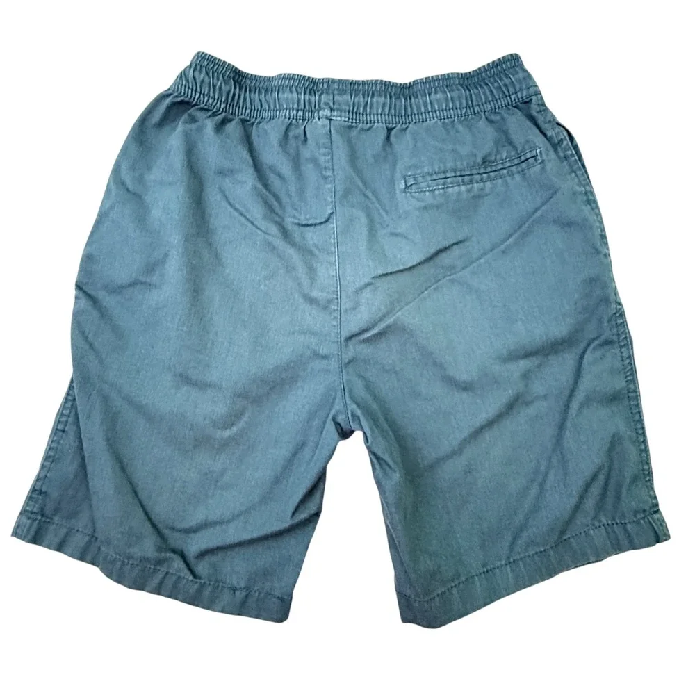 Shaun White Shorts Boys Large 12-14 Blue Elastic Waist Drawstring Skate Casual